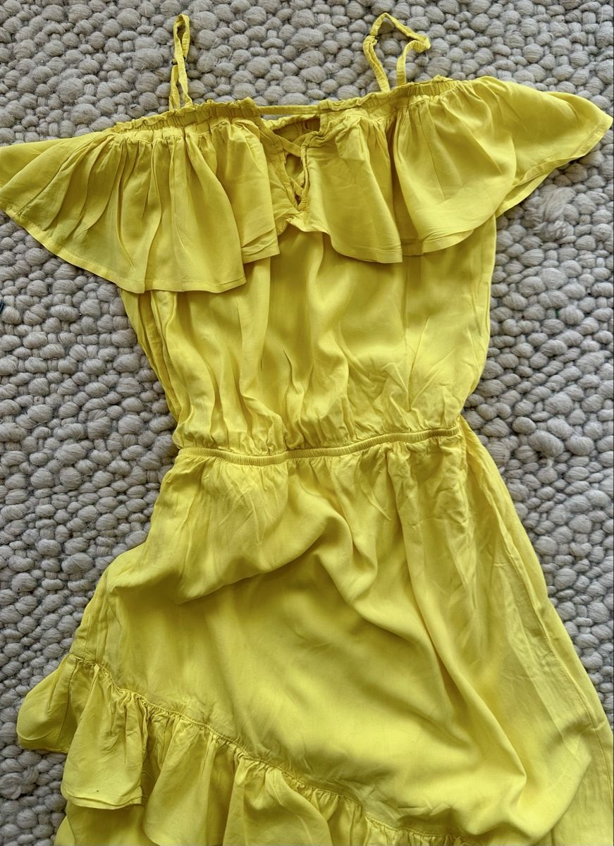 Kleider: STRAHLEND GELBES SOMMERKLEID – Neu (gemäss Beschreibung) aus Schaffhausen von rot_yyy7 5