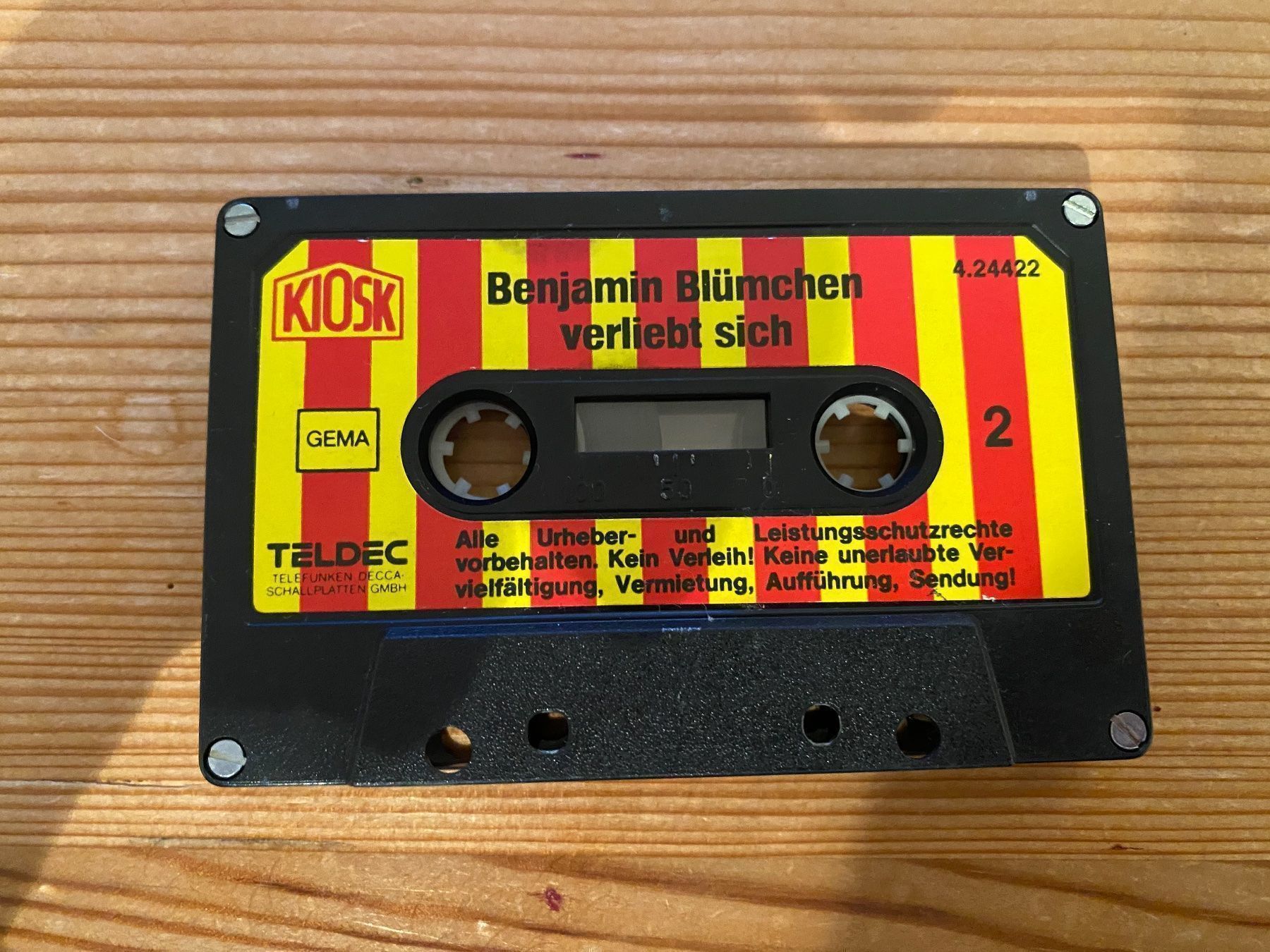 Musicassette: Kassette - Benjamin Blümchen (Folge 7) – Usato da St.Gallen venduto da kingsamas 6