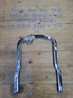 Harley Davidson Sissybar (Für Modelle mit 130 - 140 Reifen)