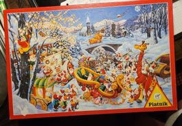 Puzzle Adventskalender Weihnachten bei den Zwergen