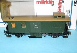 Märklin 4212 K.W.St.E. Gepäckwagen Würtemberg Güterzug H0 HO