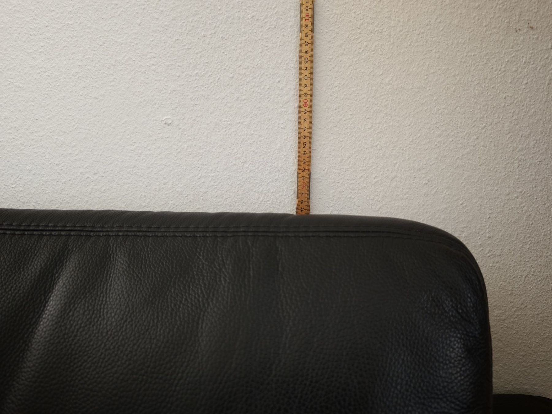 Divani: 2er Sofa echt Leder schwarz – Usato da Küssnacht am Rigi venduto da AF02 6