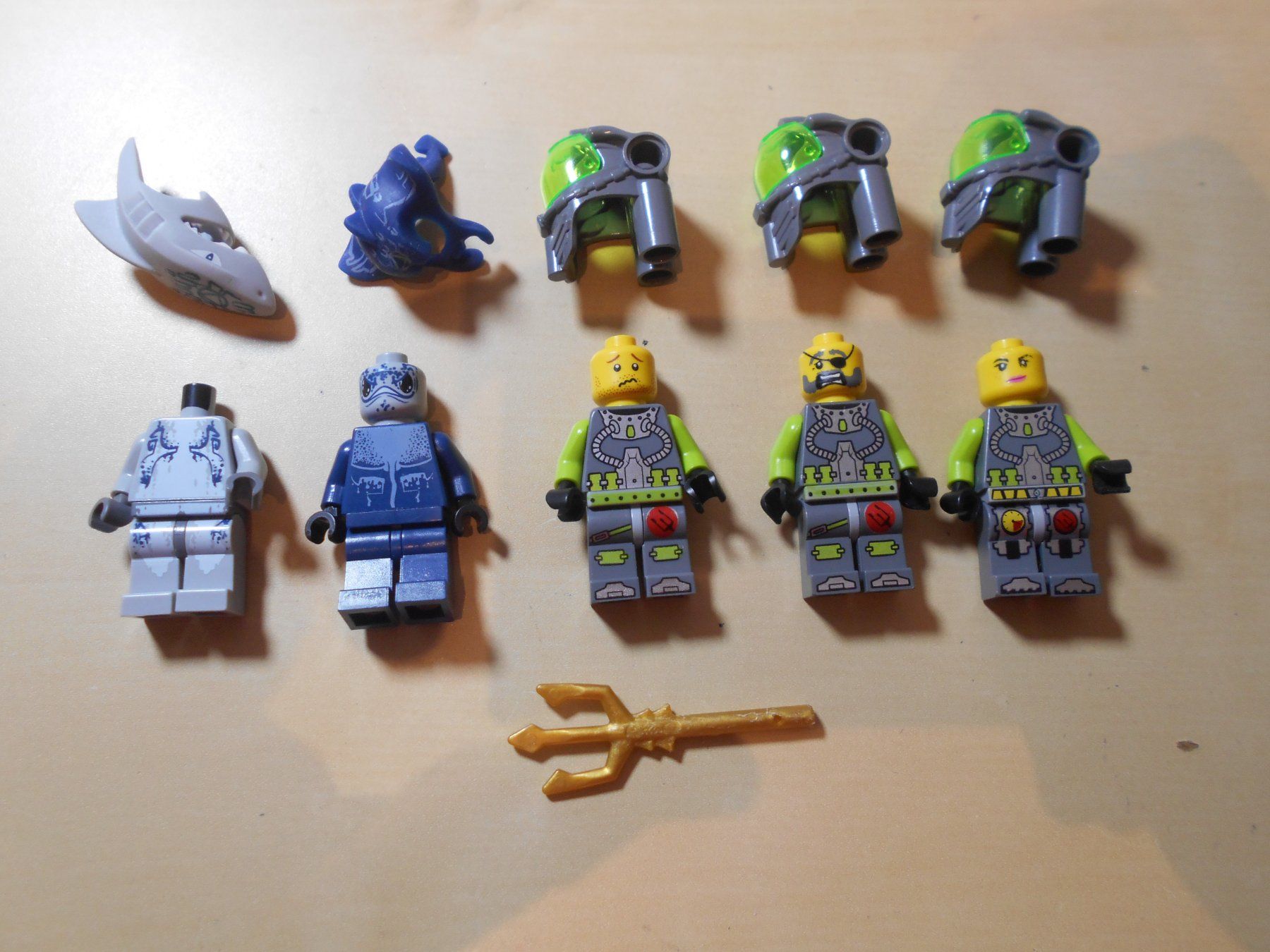 Lego Kit di costruzioni: Lego Figuren Atlantis (Set 130 ) – Usato da Niederuzwil venduto da hexli_66 1