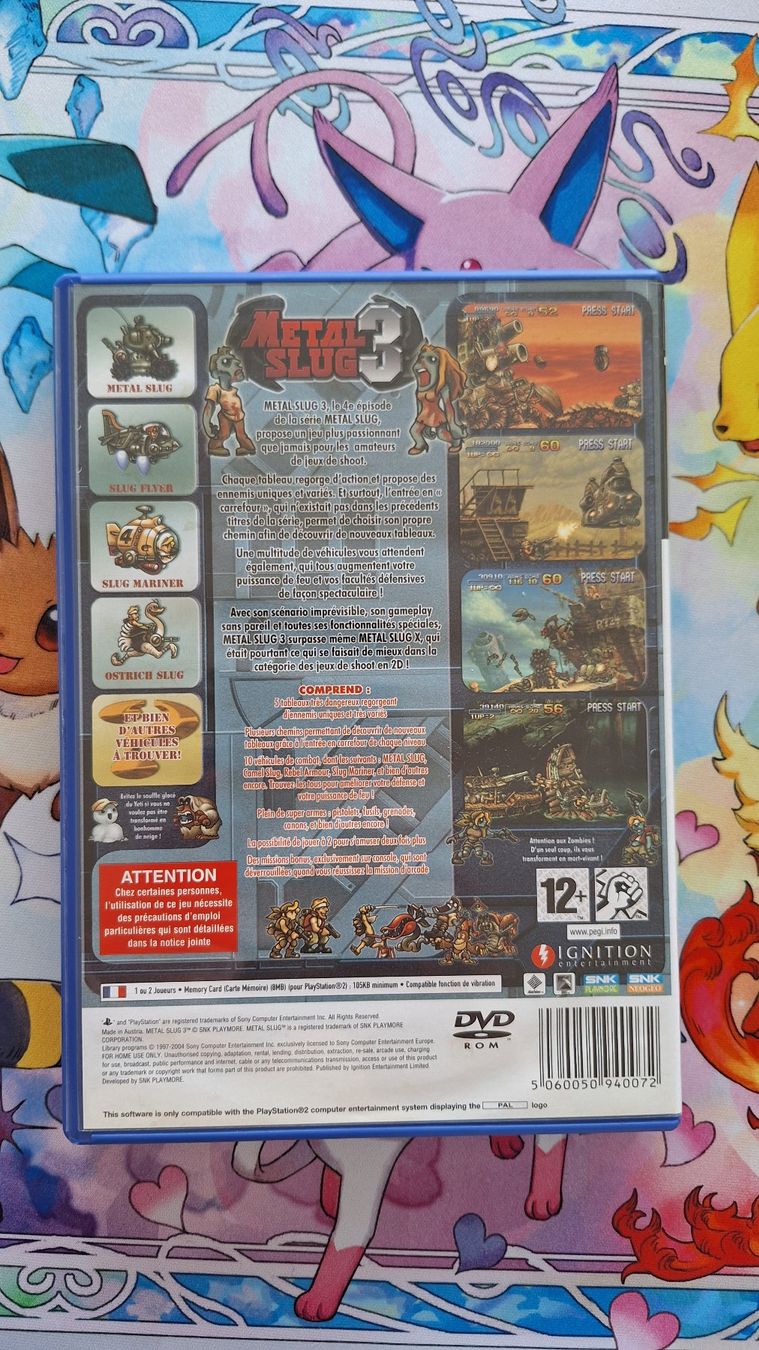 Giochi: Metal Slug 3 - PS2 – Usato da Altstätten SG venduto da GGsGameshop 1