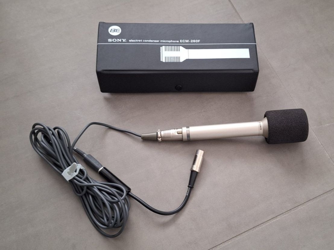 Sony Microfoni: Retro Sony Mikrofon ECM-260-F – Nuovo (secondo la descrizione) da Märstetten venduto da activemember 3