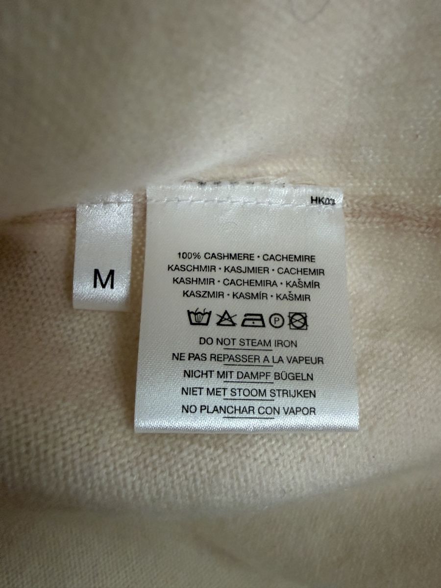 Maglioni & Felpe: 100% Kaschmirpullover in beige in der Gr. M – Usato da Grenchen venduto da servet.t 2