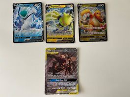 Pokémon Sammelkarten Gross V & Gx Tag Team