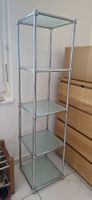 Glasregal, Chromgestell, 5 Ablagen, Top Zustand!