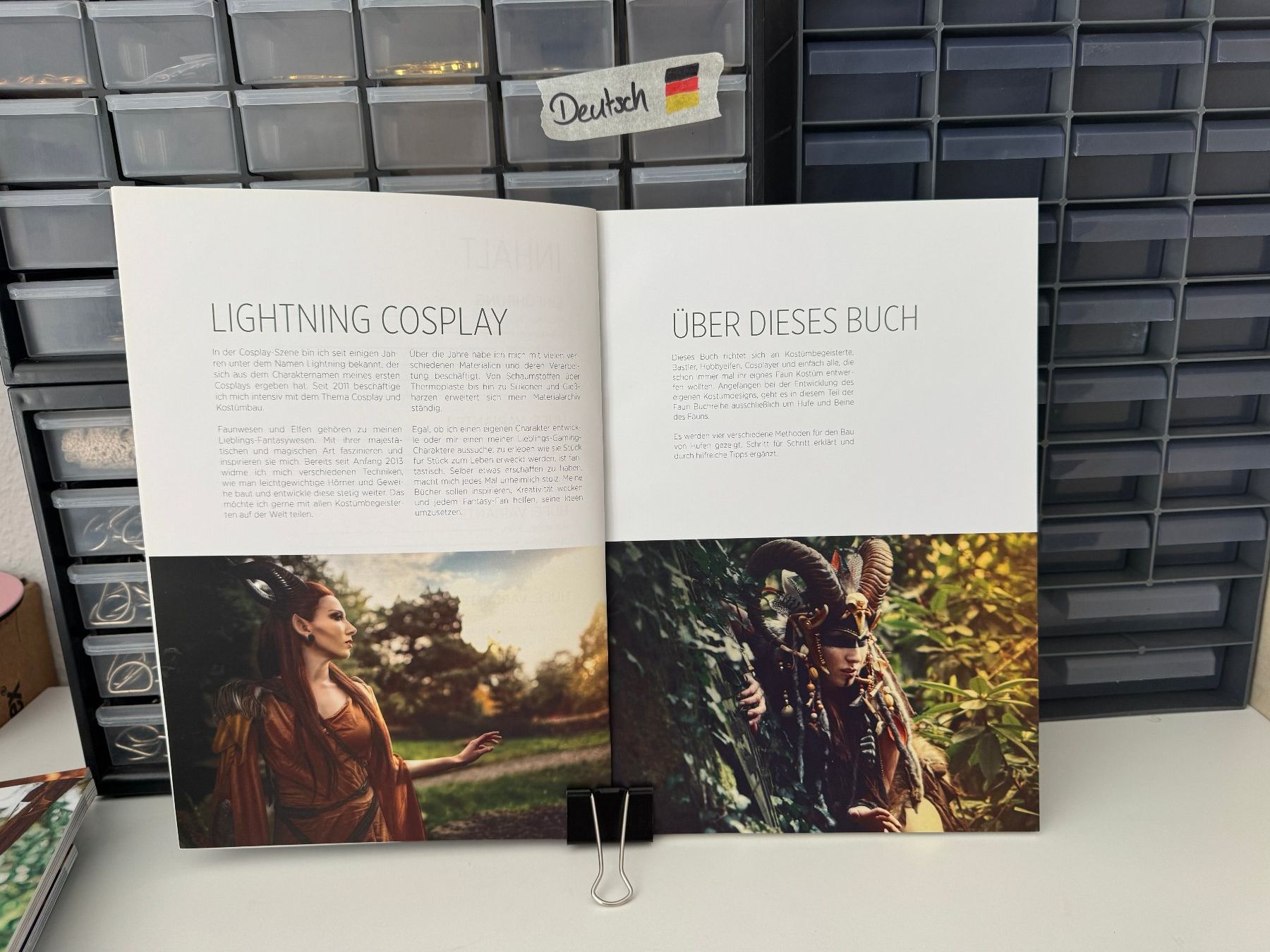 Libri: Lightning Cosplay Tutorial Buch: Faun Hufe [DE] – Usato da Rheinfelden venduto da Eldritchwitch 1