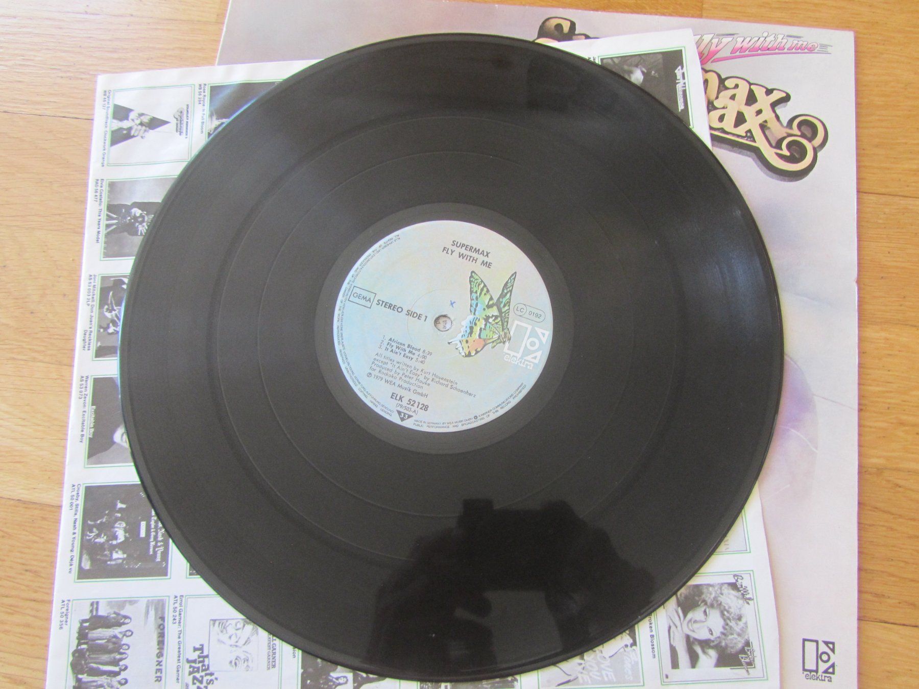Dischi in vinile: Supermax:  Fly With Me Vinyl LP – Usato da Seengen venduto da mikelele 1