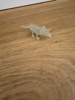 Dinosaurier Spielfigur Triceratops transparent klein