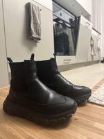 Schwarze Boots, Gr. 40