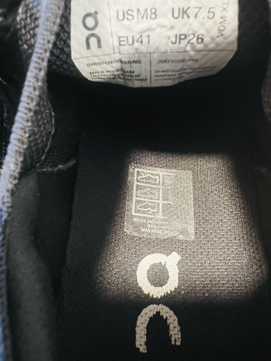 On Scarpe da uomo: On cloud Schuhe Schwarz Gr.41 Top – Usato da Scuol venduto da ricos81 6