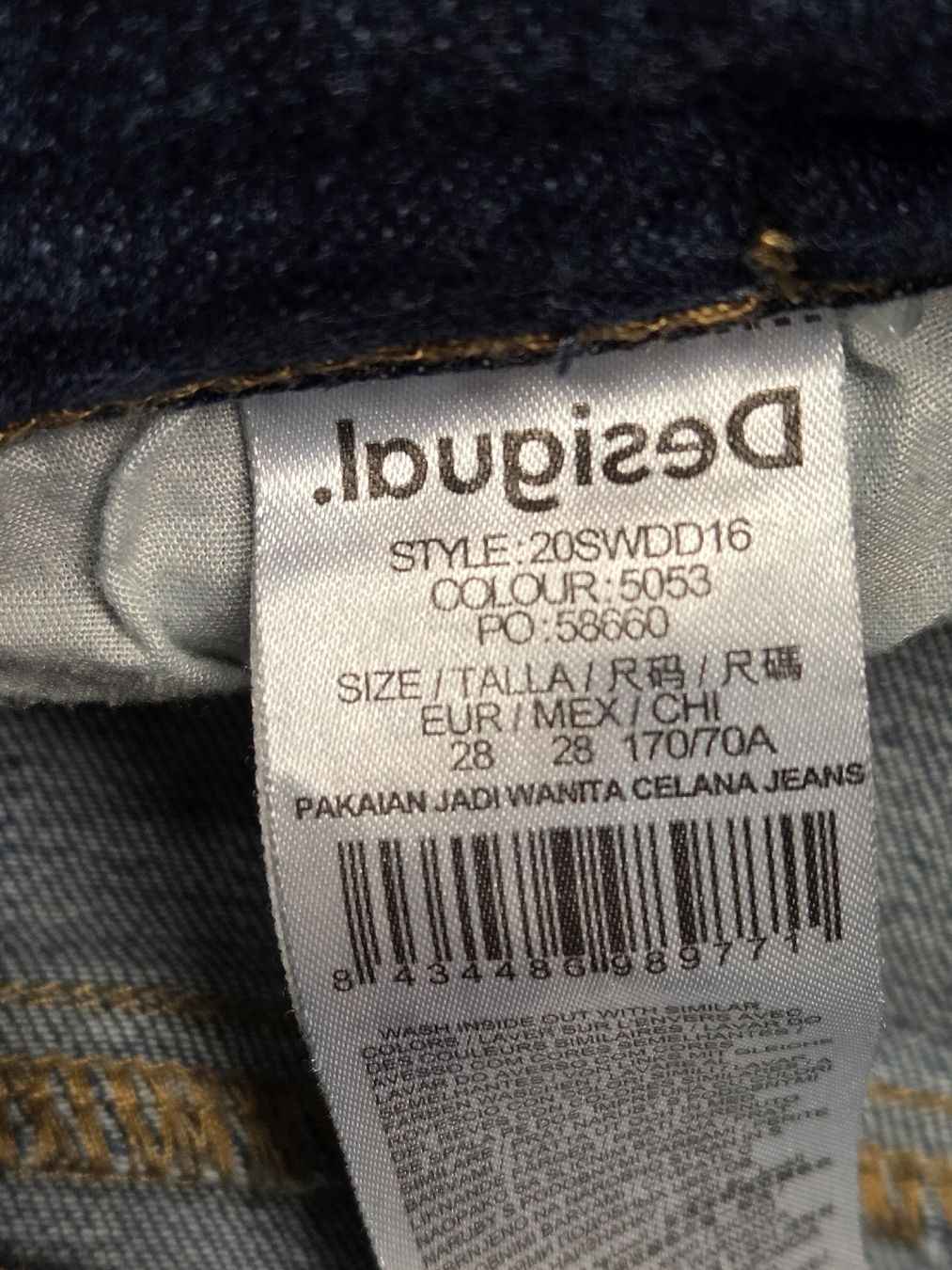 Desigual Jeans: Desigual Jeans Grösse 28 elastisch – Gebraucht aus Subingen von DENDLE20 7