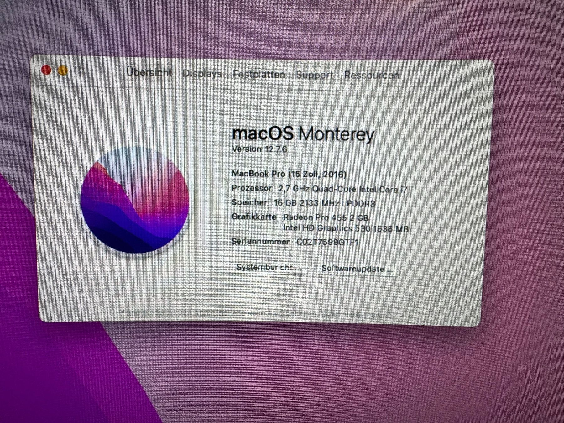 Apple Notebooks: MacBook Pro 15 – Defekt aus Adliswil von Busys 1