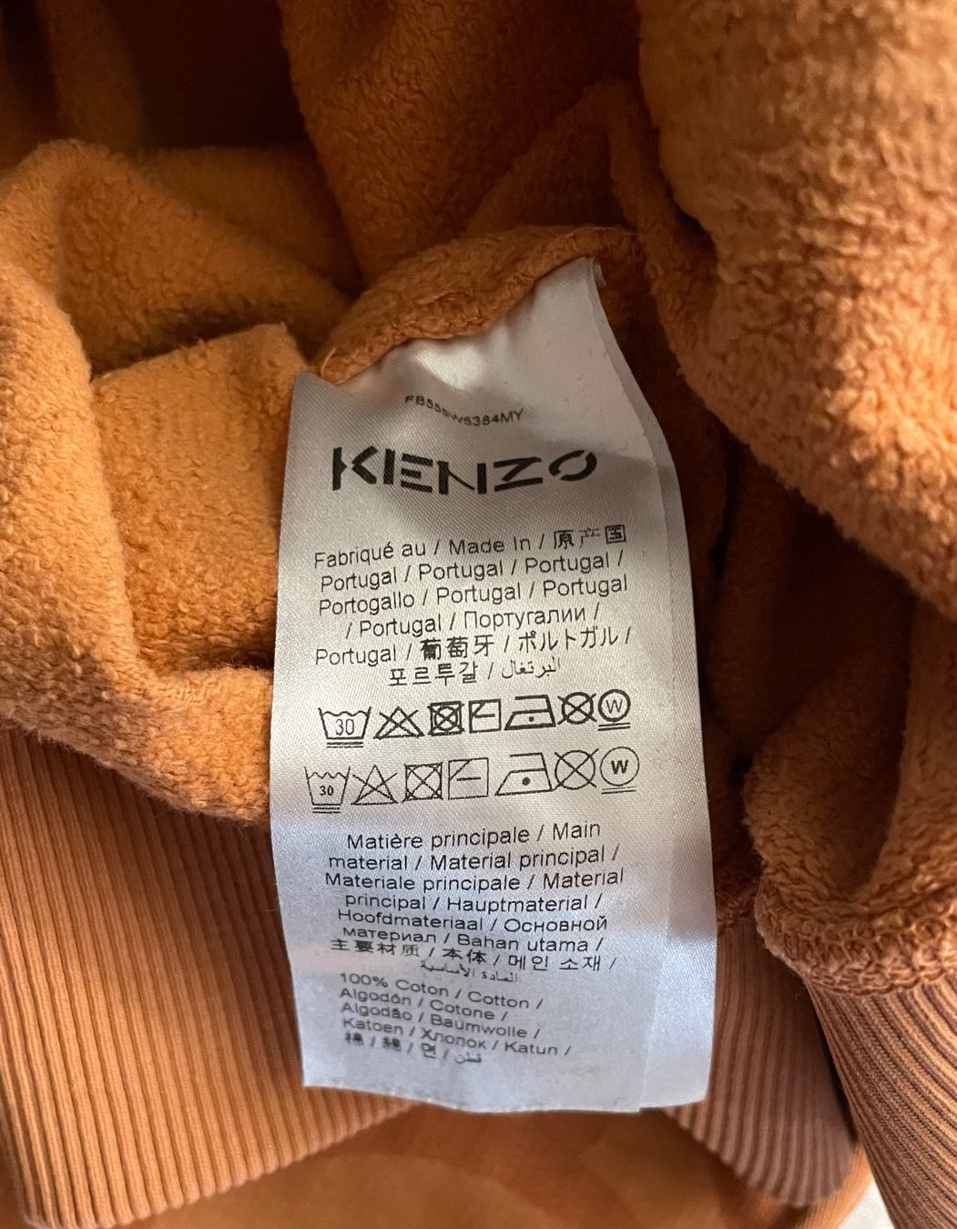 Kenzo Pullover & Sweatshirts: Kenzo Kapuzenpullover orange Grösse XL – Gebraucht aus Winterthur von crave 9