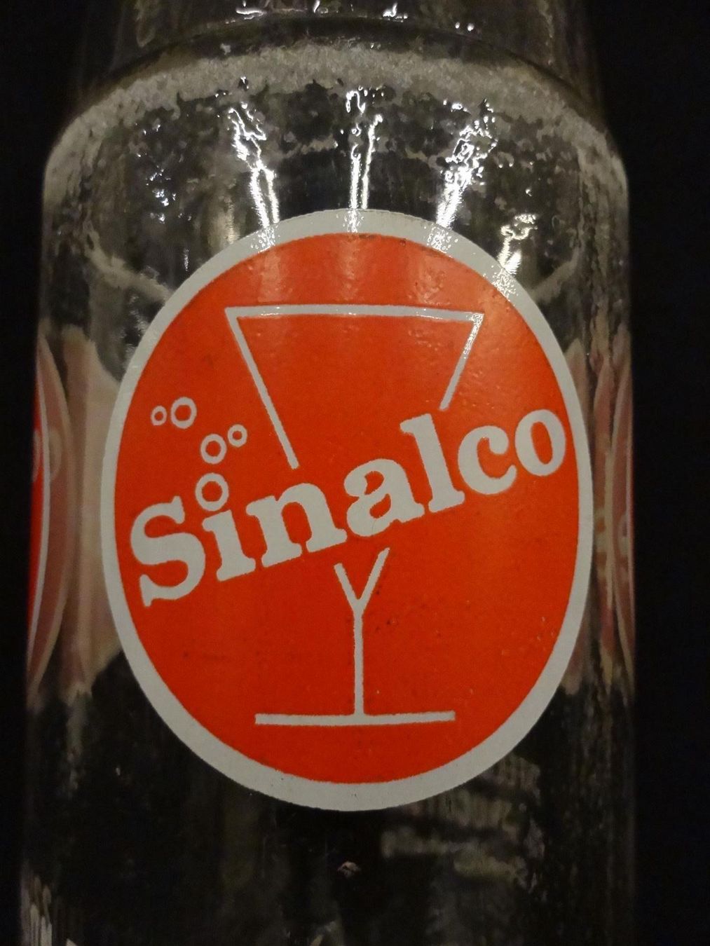 Bicchieri, Caraffe & Bottiglie: alte Flasche SINALCO 1970 BÜLACH – Usato da Kerzers venduto da Flaschenposten 6