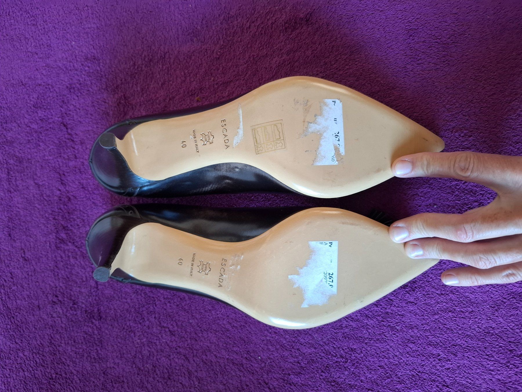 Escada Scarpe da donna: Elegante original Escada Pumps, Grösse 40 - neuwertig – Usato da Müllheim Dorf venduto da Seeeule01 7
