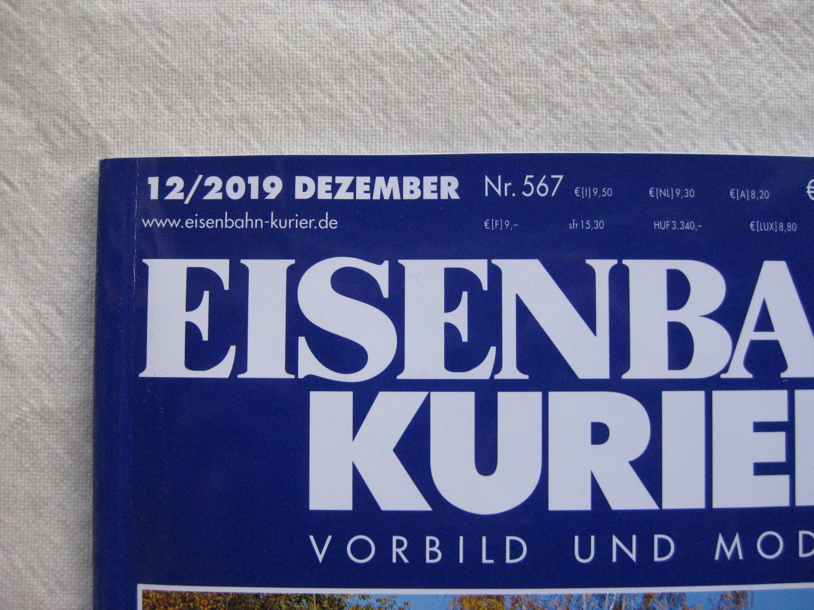 Libri: Heft: Eisenbahn Kurier 12/2019 – Usato da Malters venduto da Marosko 1
