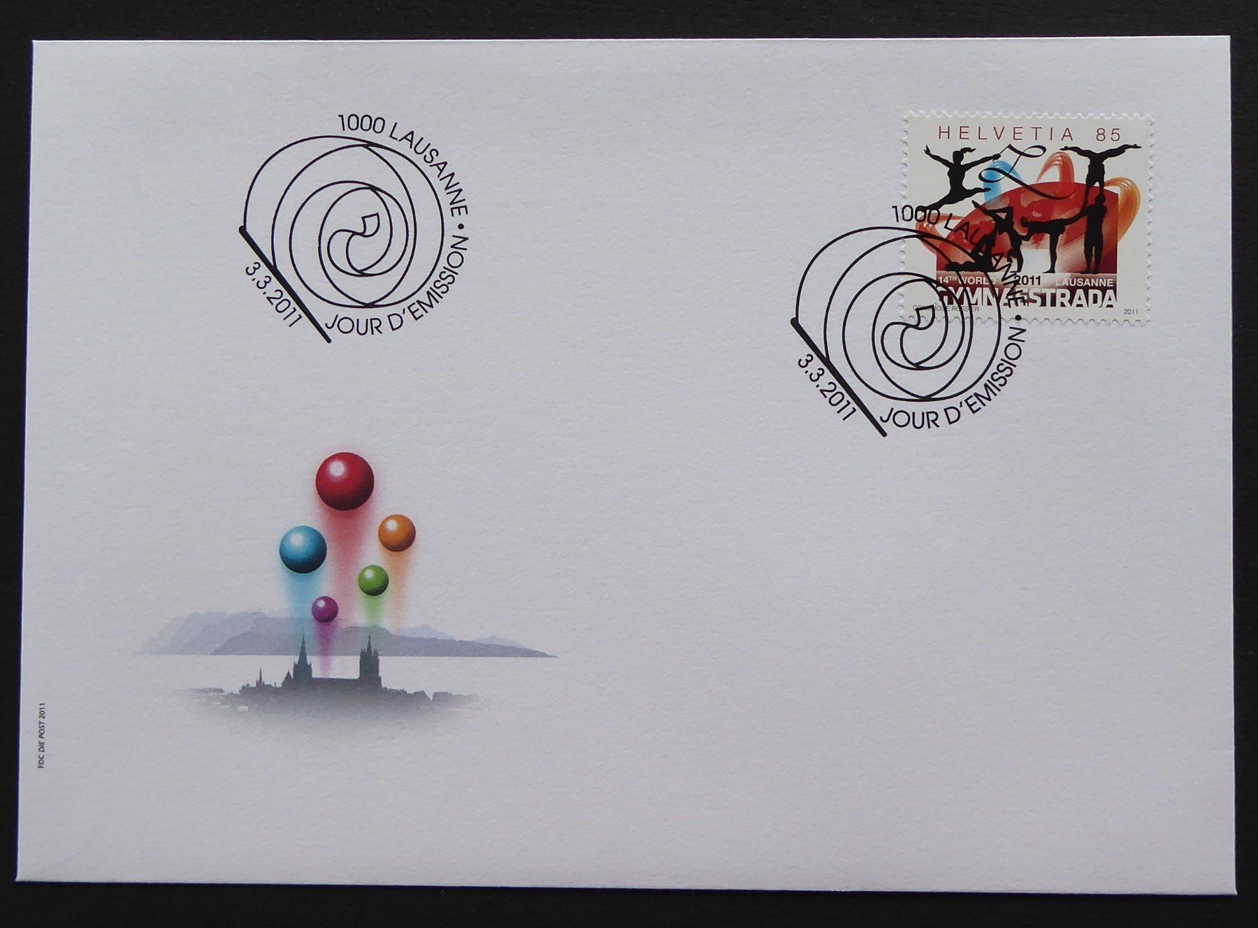 Tutti i francobolli: 2011 - CH - Znr. 1387 / Einzelwert - FDC - ES - 03.03.2011 – Usato da Holziken venduto da Cindy003