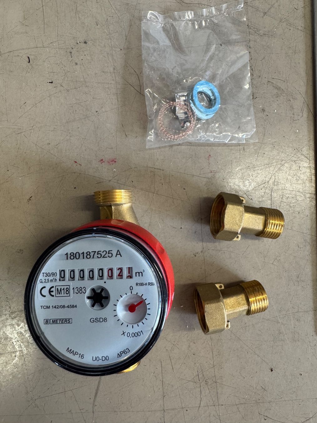 Messen: Warmwasserzähler GSD8 Baulänge 110mm neu – Neu und originalverpackt aus Abtwil SG von SHost 3