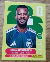 Hassan Altambakti KSA 8 Panini FIFA World Cup 2026  ⚽🏆