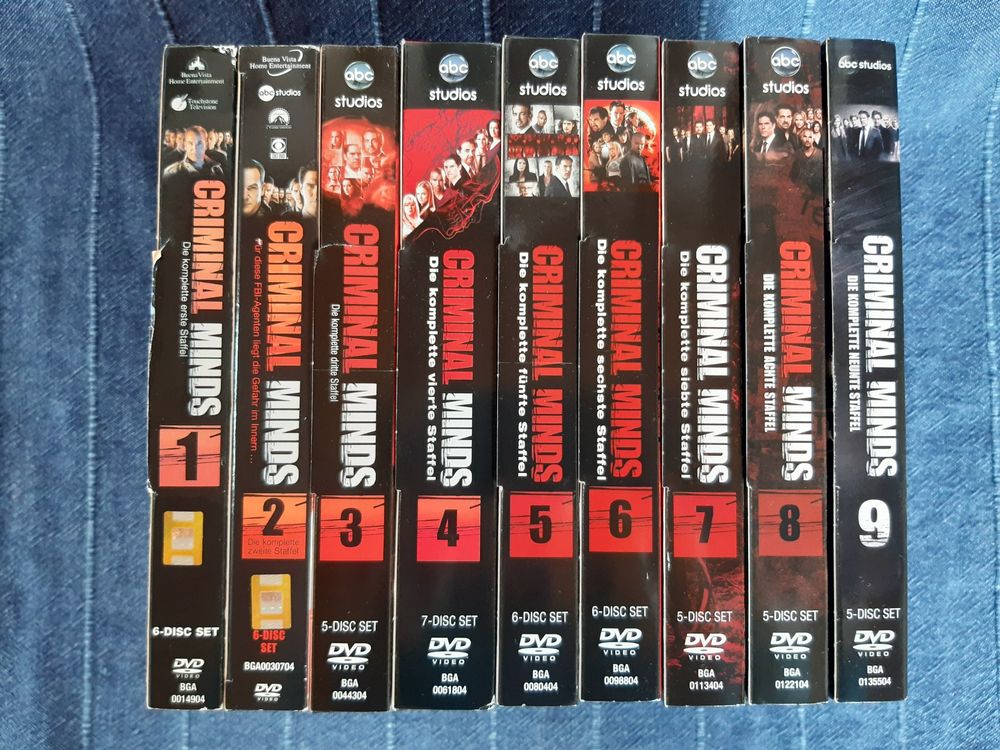 DVDBoxes "Criminal Minds" Kaufen auf Ricardo