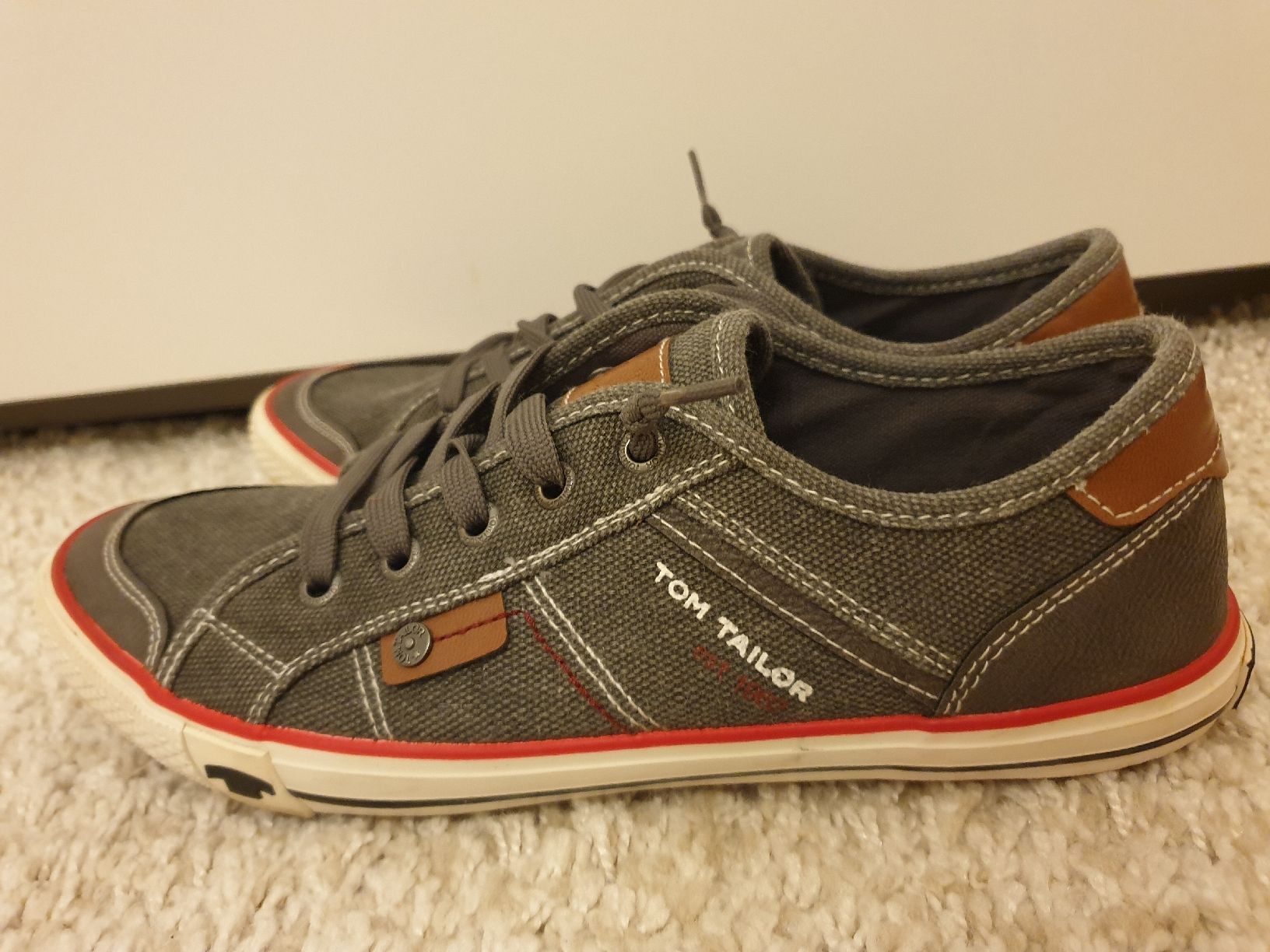 Damenschuhe: Tom Tailor basket basique 39, tissu, excellent état – Neu (gemäss Beschreibung) aus Neuchâtel von Verenas12 3
