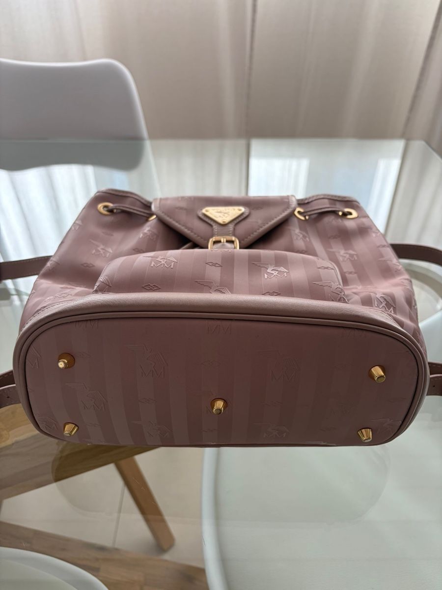 Maison Mollerus Zaini: Maison Mollerus - Brugg Rucksack Rose/Gold – Usato da Gümligen venduto da Chants7 1