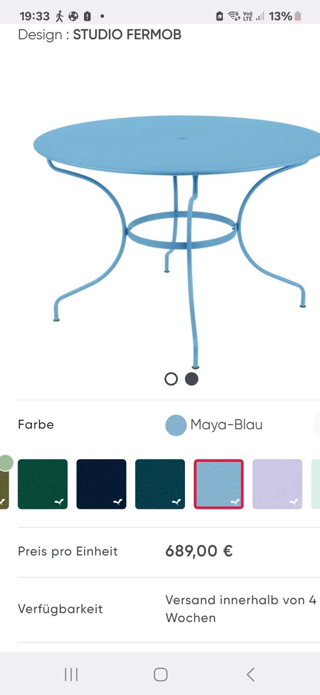 Fermob Tavoli: Gartentisch Fermob – Usato da Luzern venduto da Sorsk