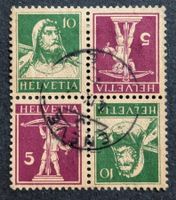 Schweiz-K22 "Tellbub/Tellbrustbild" • (SBK 200.-) zentrisch!