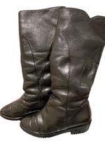 BALLY Warme Winterstiefel, Leder, Lammfell