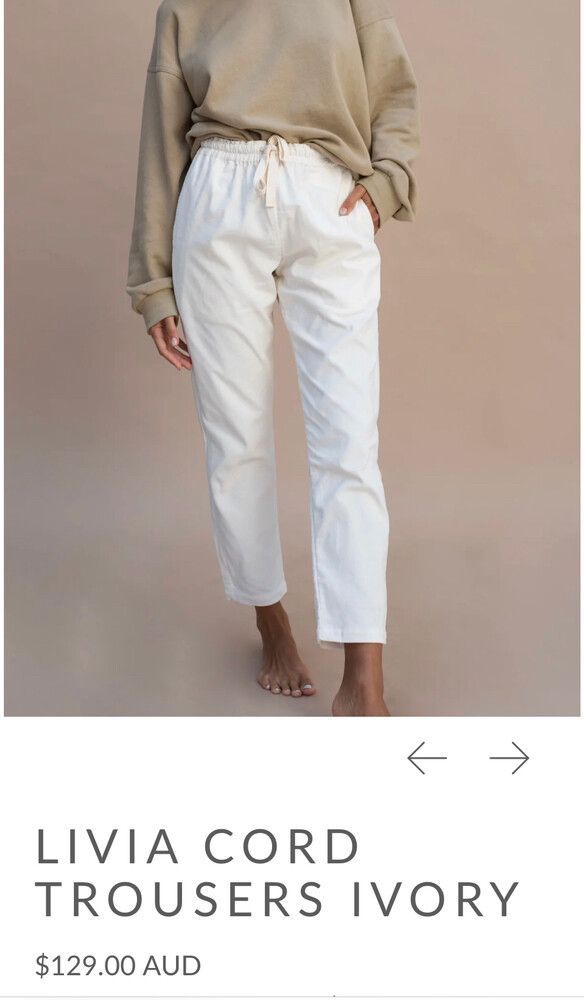 Pantaloni: Pantalon Indigo Luna  – Usato da Confignon venduto da mel_9m6w 1