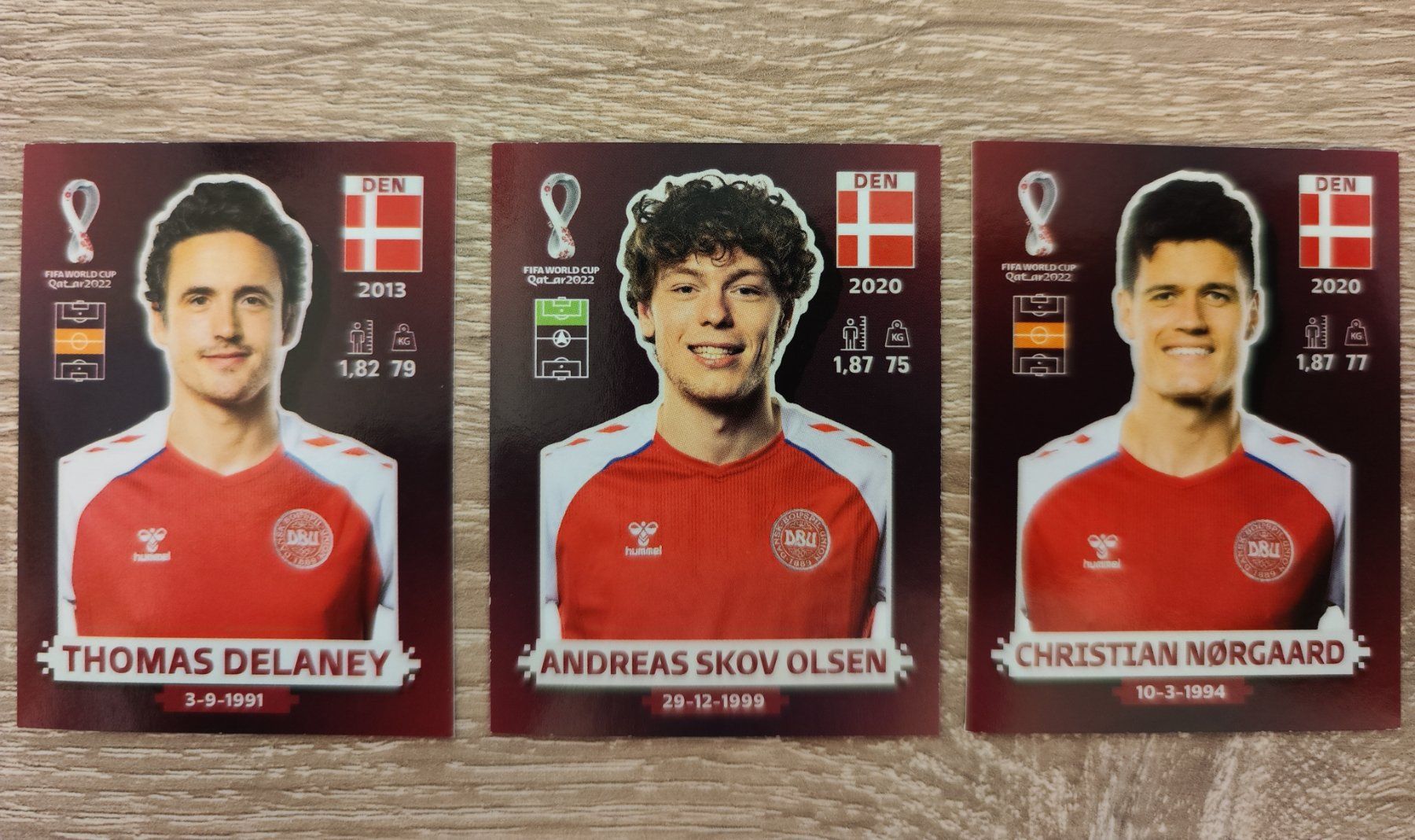Panini Carte collezionabili: Denmark Fifa World Cup Qatar 2022 – Nuovo (secondo la descrizione) da Fislisbach venduto da Hast1976
