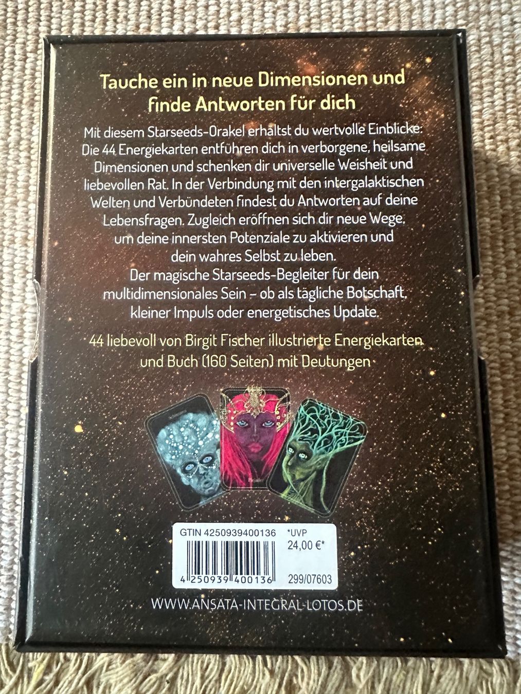 Libri: Orakel "Starseeds" von Birgit Fischer – Nuovo (secondo la descrizione) da Muri AG venduto da Shoshana5 1