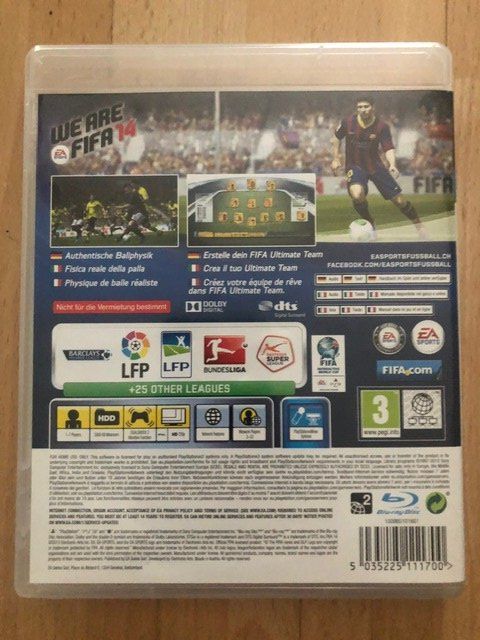 Spiele: Fifa 14 - PS 3 – Gebraucht aus Nussbaumen AG von Pika-Shop 1