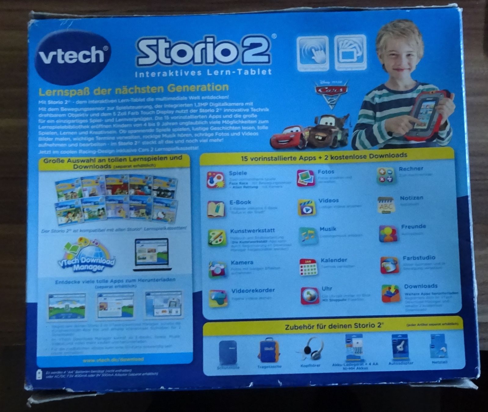 Vtech Giocattoli: Vtech Storio 2 Special edition cars 2 – Usato da Wagenhausen venduto da Svema 1