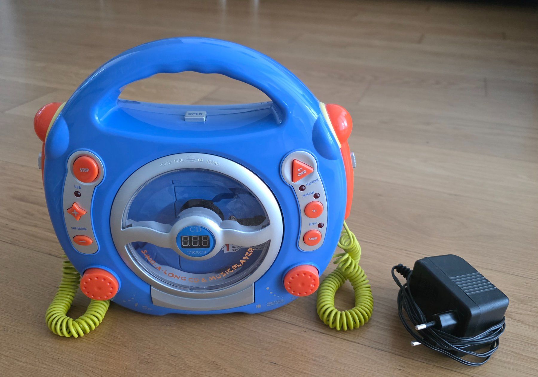 Lettore multimediale portatile: Kinder CD-Player mit Mikrofonen + 6 CDs – Usato da Niederhasli venduto da RTL2014 1