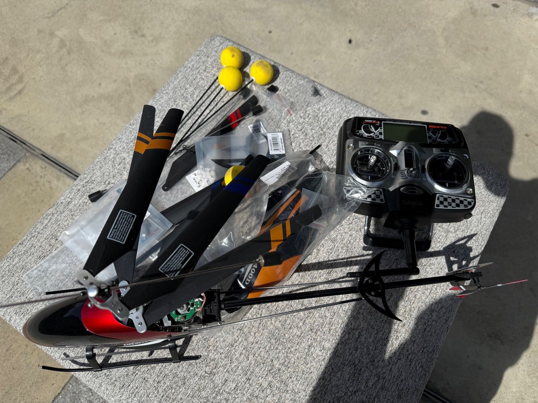 Walkera RC Modellbau: RC Helicopter walkera lama 400d Robbe XL – Defekt aus Chiasso von Carrara-Modellismo 8