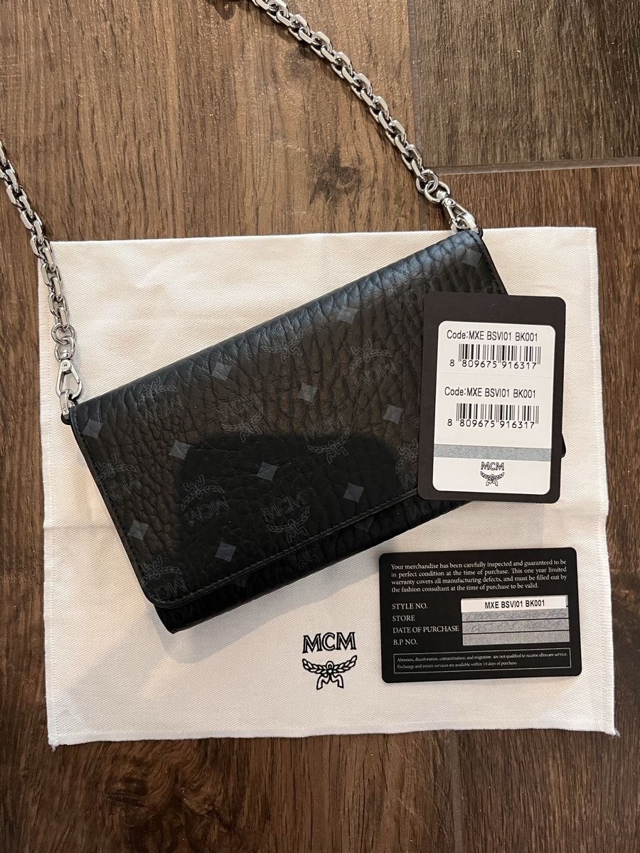Mcm Portemonnaie: MCM Geldbörse mit Kette – Neu (gemäss Beschreibung) aus Bülach von Daisy1234