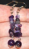 Ohrringe L-9575 – Amethyst 1 Paar