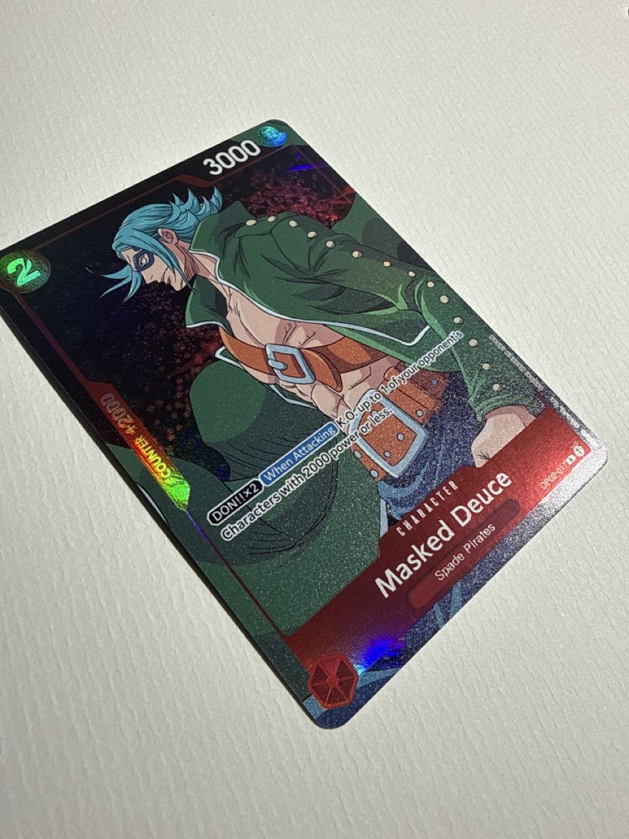 Bandai Cartes à collectionner: OP02-017 Masked Deuce – Neuf (Voir description) à Dübendorf par godpack 1