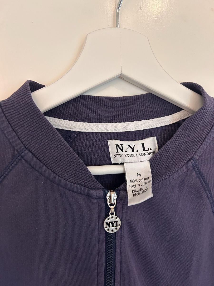 Giacche: N.Y.L. Jacke Grösse M, Dunkelblau mit Streifen – Nuovo (secondo la descrizione) da Teufen ZH venduto da jas_8yhh 3