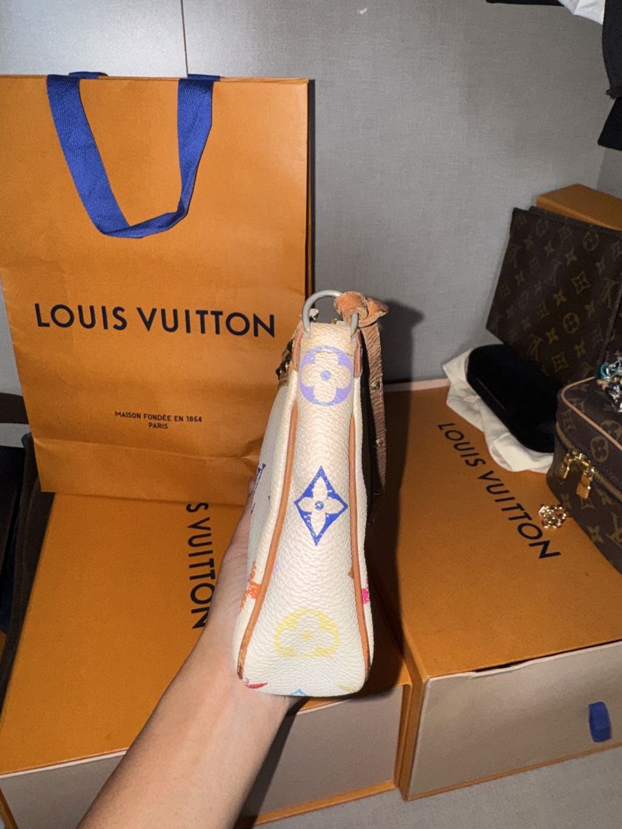Louis Vuitton Borse da donna: Louis Vuitton Pochette multicolor 2004 – Usato da Widnau venduto da Pukpan_99 6