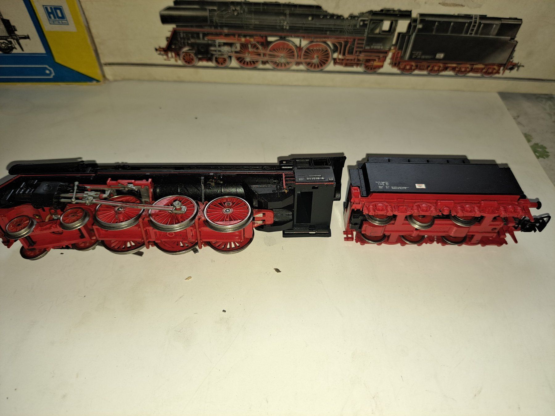 Piko Modellini di ferrovie: Piko Dampflok BR 01 5 , 2 mal – Usato da Schwanden GL venduto da roerich20 2