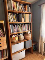 Regal Nussbaum massiv Schreinerarbeit