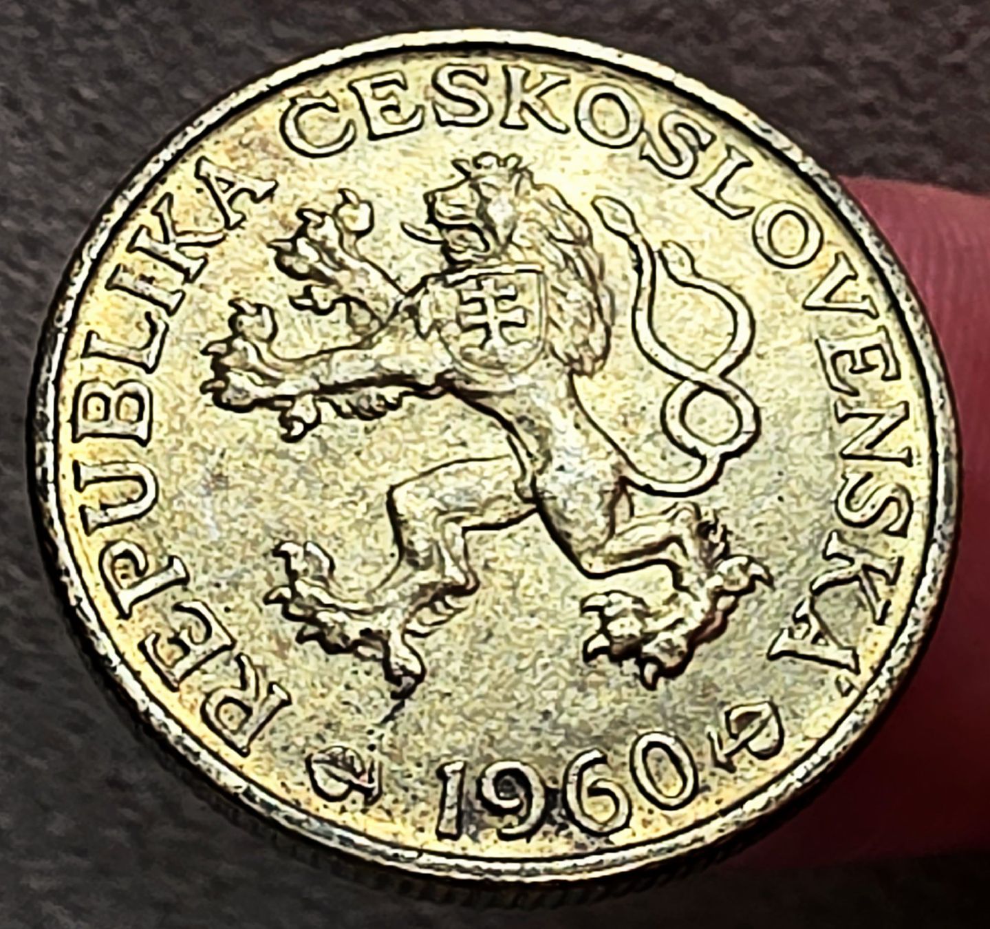 Tutti le monete: TSCHECOSLOWAKEI 1 KORUNA 1960 – Usato da Winterthur venduto da Creso70 1