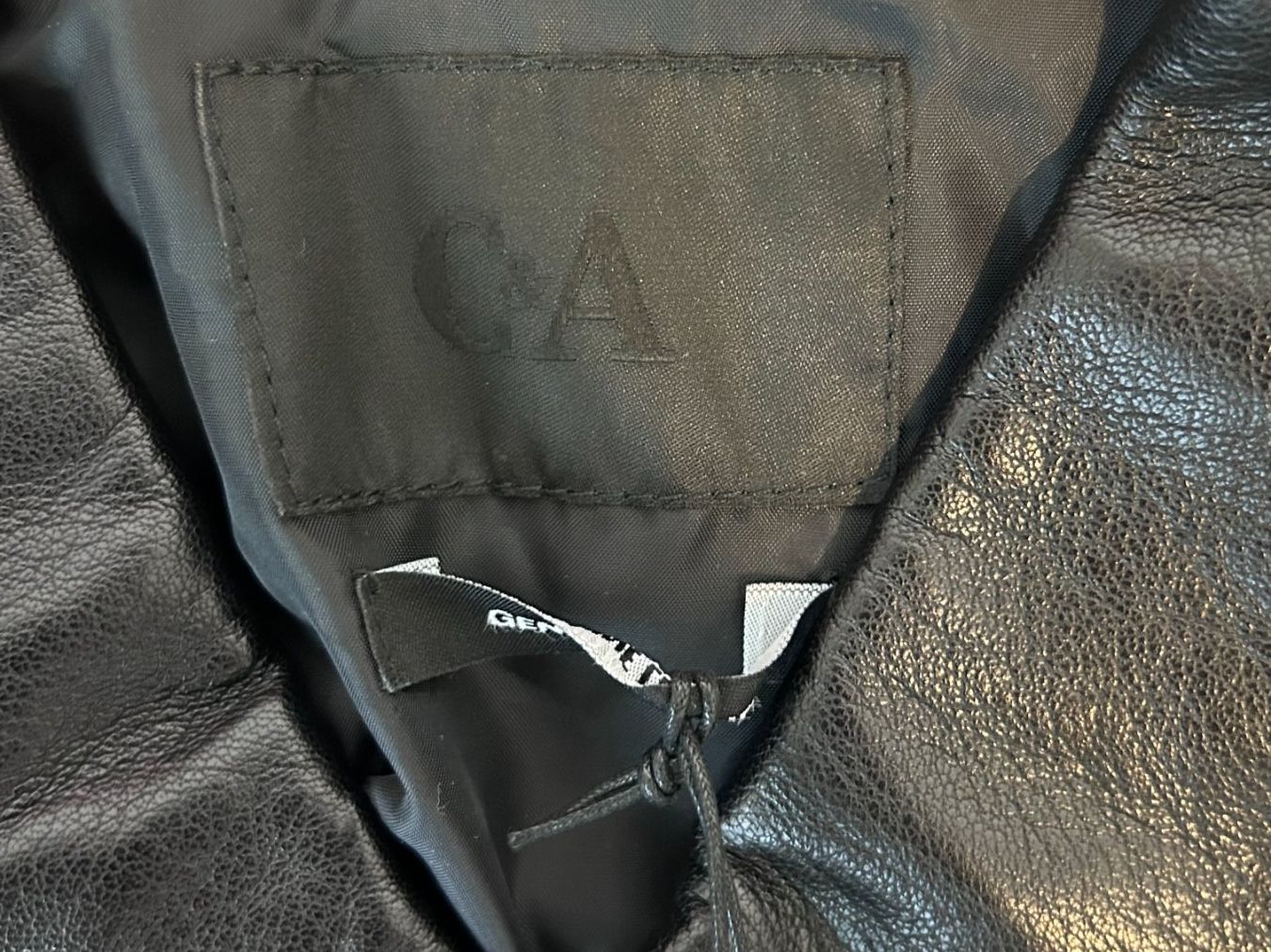 C&A Giacche: NEW C&A Leather Jacket – Nuovo e nell'imballaggio originale da St. Gallen venduto da look-twice 4