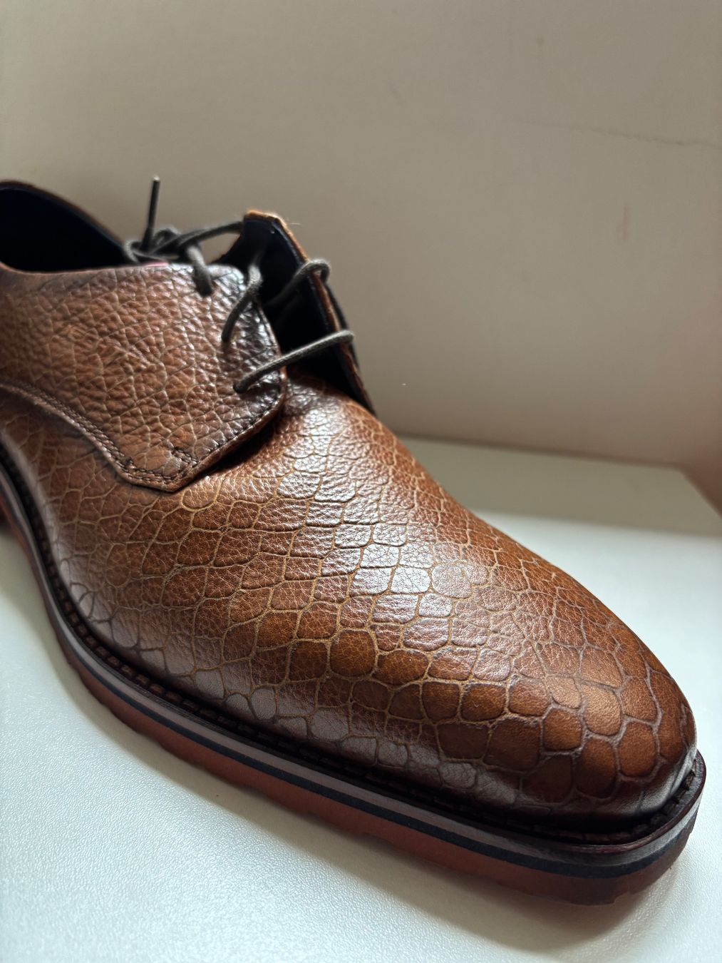 Daniel Hechter Herrenschuhe: DANIEL HECHTER Leder Schnürer Herren, braun, Gr. 40 – Neu und originalverpackt aus Luzern von falena01 3