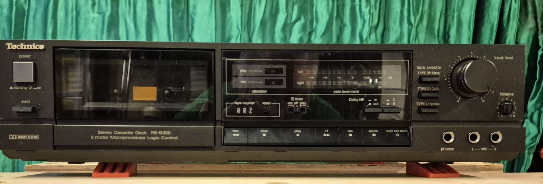 Kompaktkassetten: Technics Cassette Deck RS-B305 – Defekt aus Freienstein von Yetich